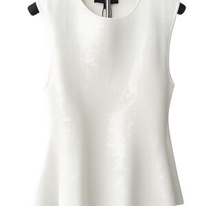 Zara Elegant Ivory Tank Top
